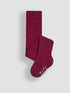 JoJo Maman Bébé Berry Pink Cotton Rich Plain Tights - Size Up To 6 Months (50 - 68cm)