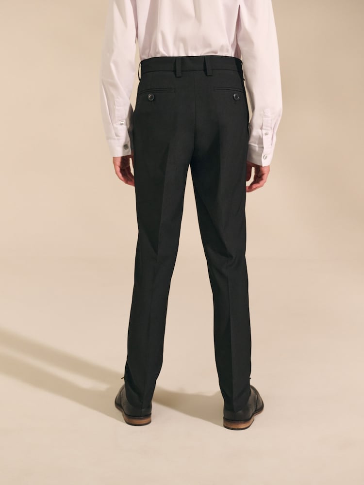 Black Suit Trousers (3-16yrs)