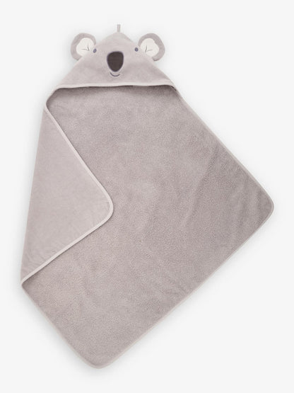 JoJo Maman Bébé Grey Koala Character Hooded Towel - Size One