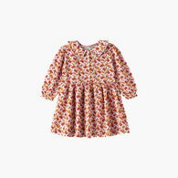 UniqKidz Floral Printed Long Sleeves Dress-undefined-image-1