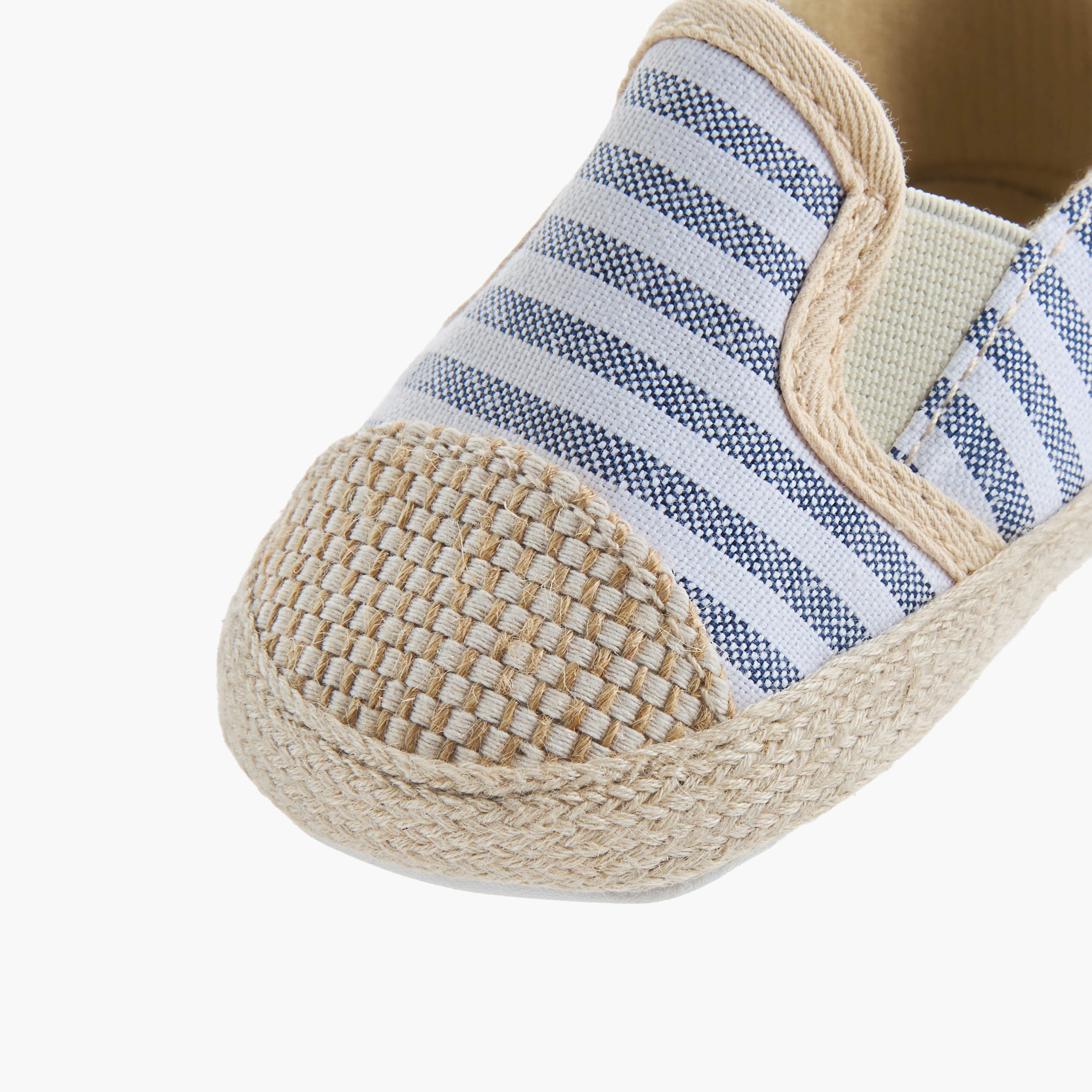 Juniors Shoes with Slip-On Detail, Stripes