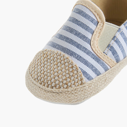 Juniors Shoes with Slip-On Detail, Stripes