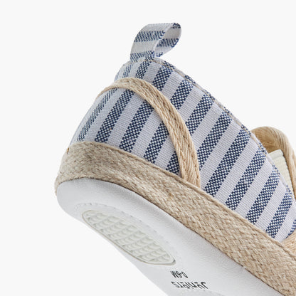 Juniors Shoes with Slip-On Detail, Stripes