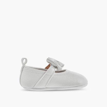 Juniors Booties with Slip-On, Bow Accent