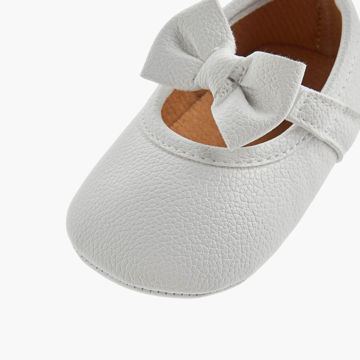 Juniors Booties with Slip-On, Bow Accent