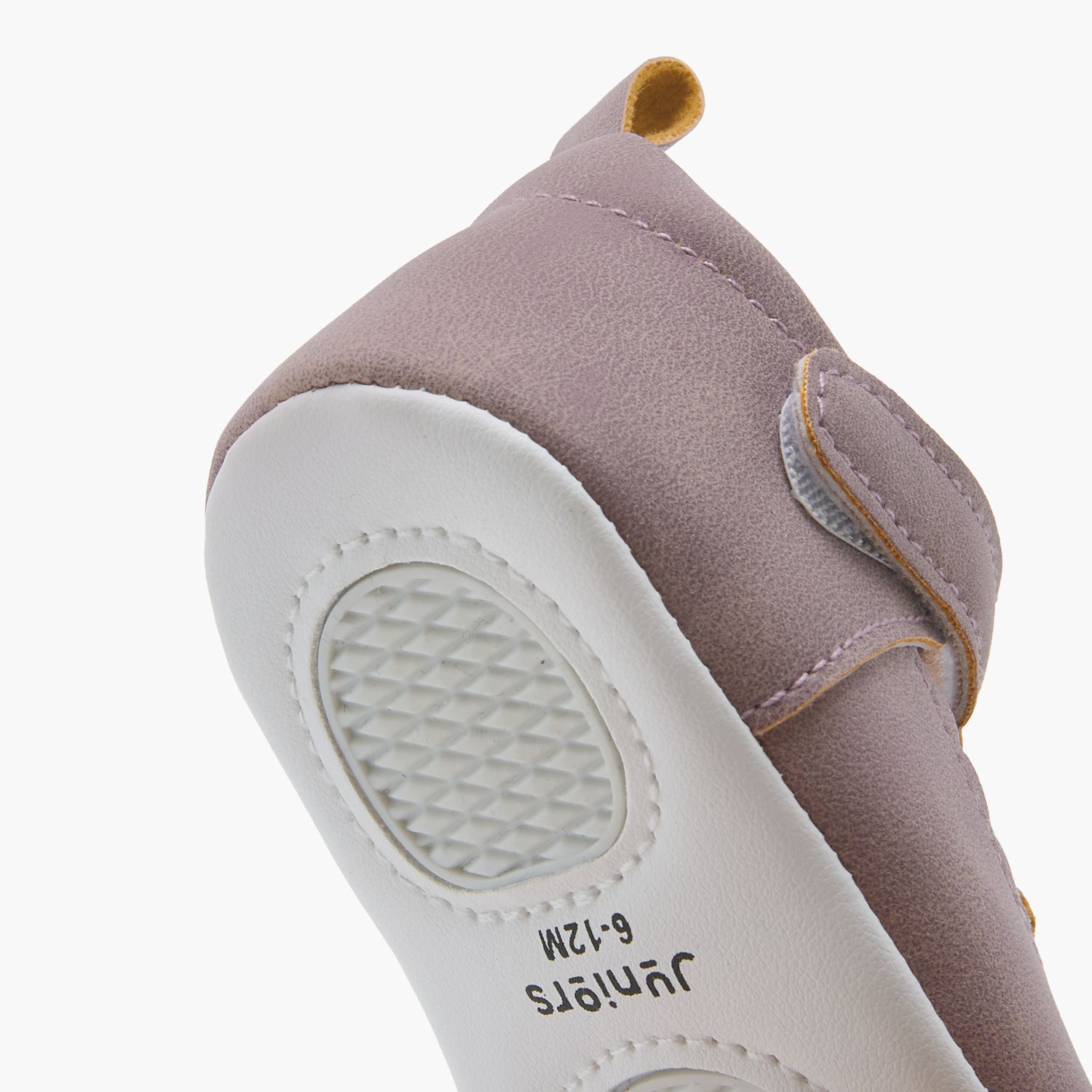 Juniors Booties with Hook and Loop Closure, Cutout Design