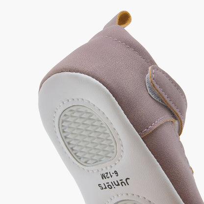 Juniors Booties with Hook and Loop Closure, Cutout Design