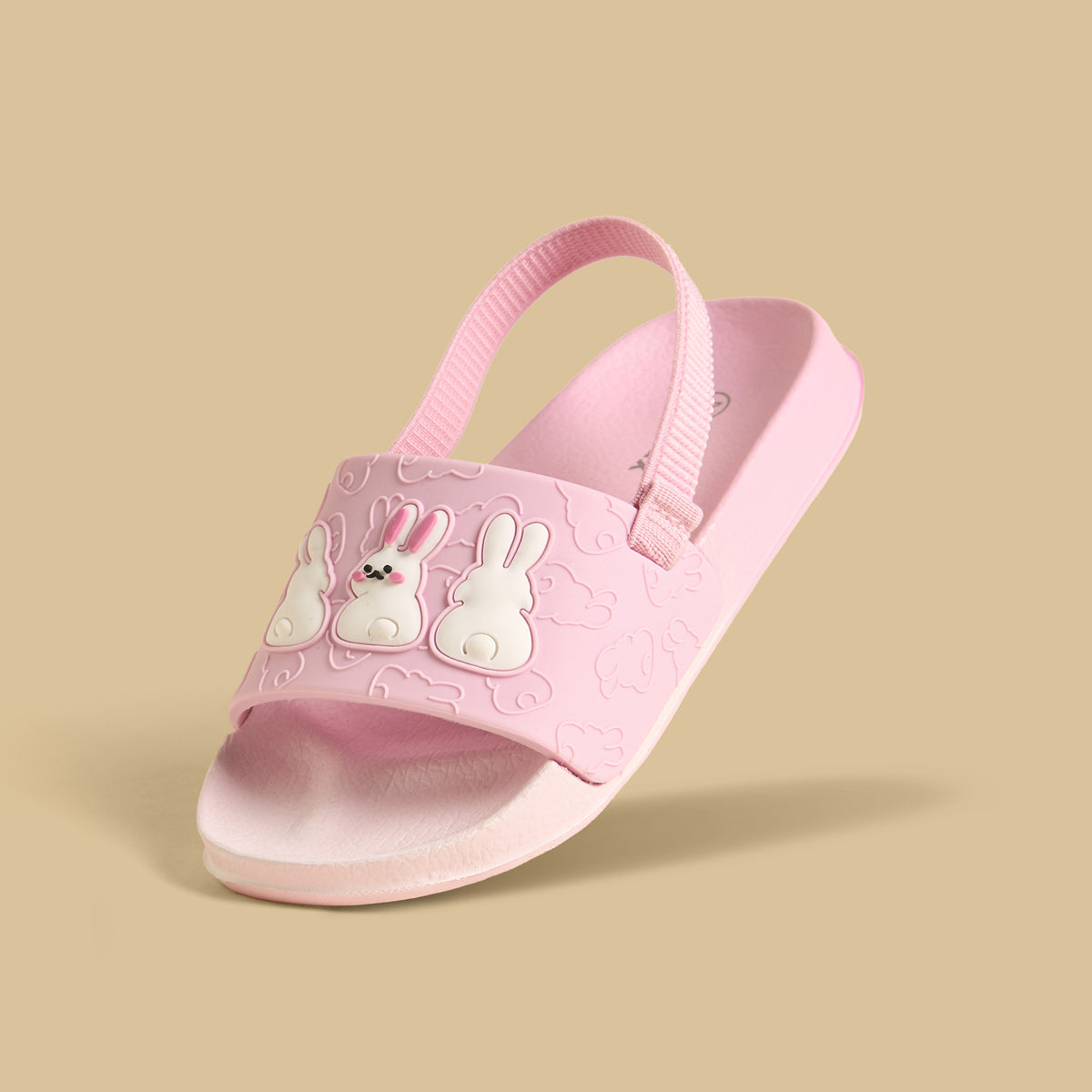 Bunny Applique Slides with Backstrap