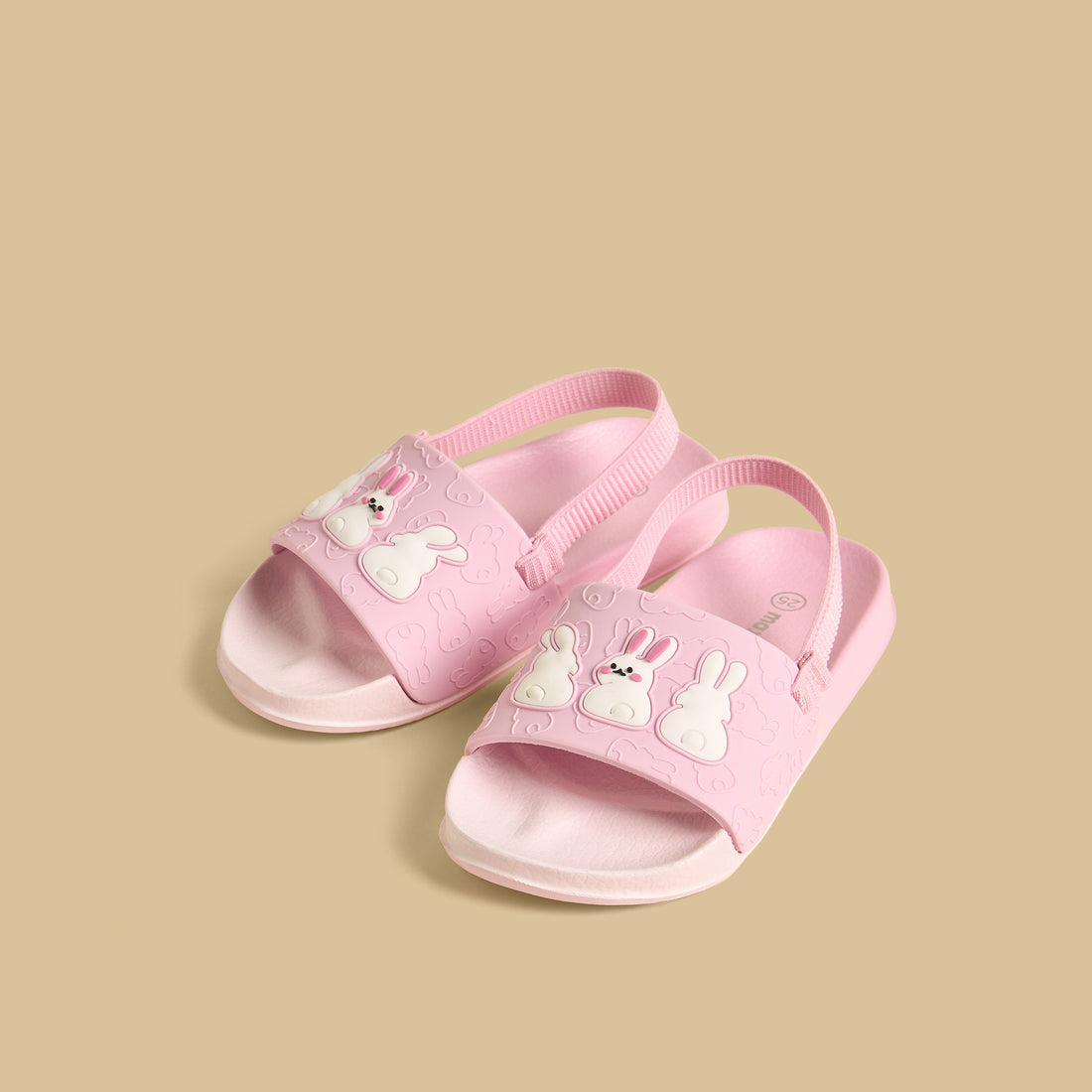 Bunny Applique Slides with Backstrap