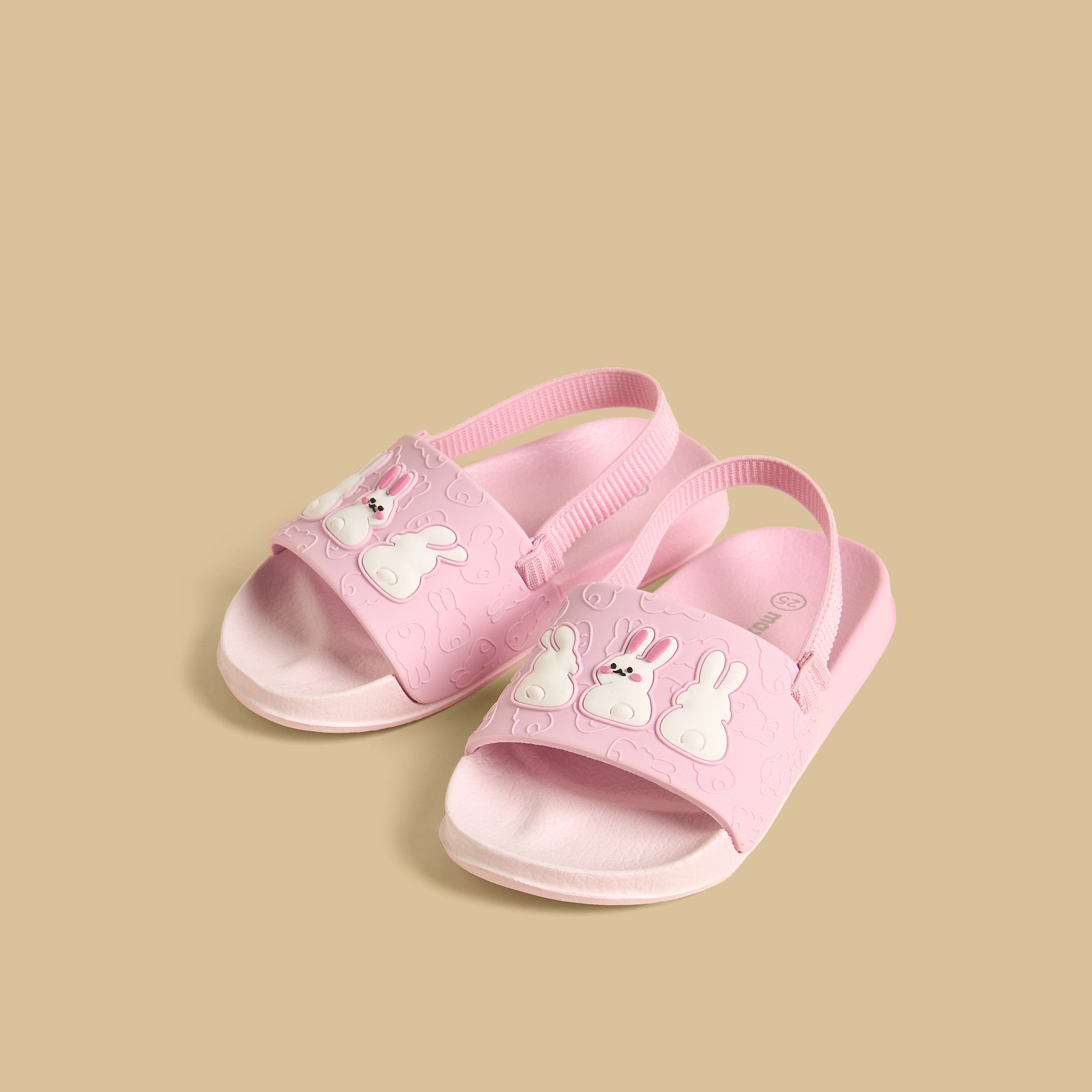 Bunny Applique Slides with Backstrap