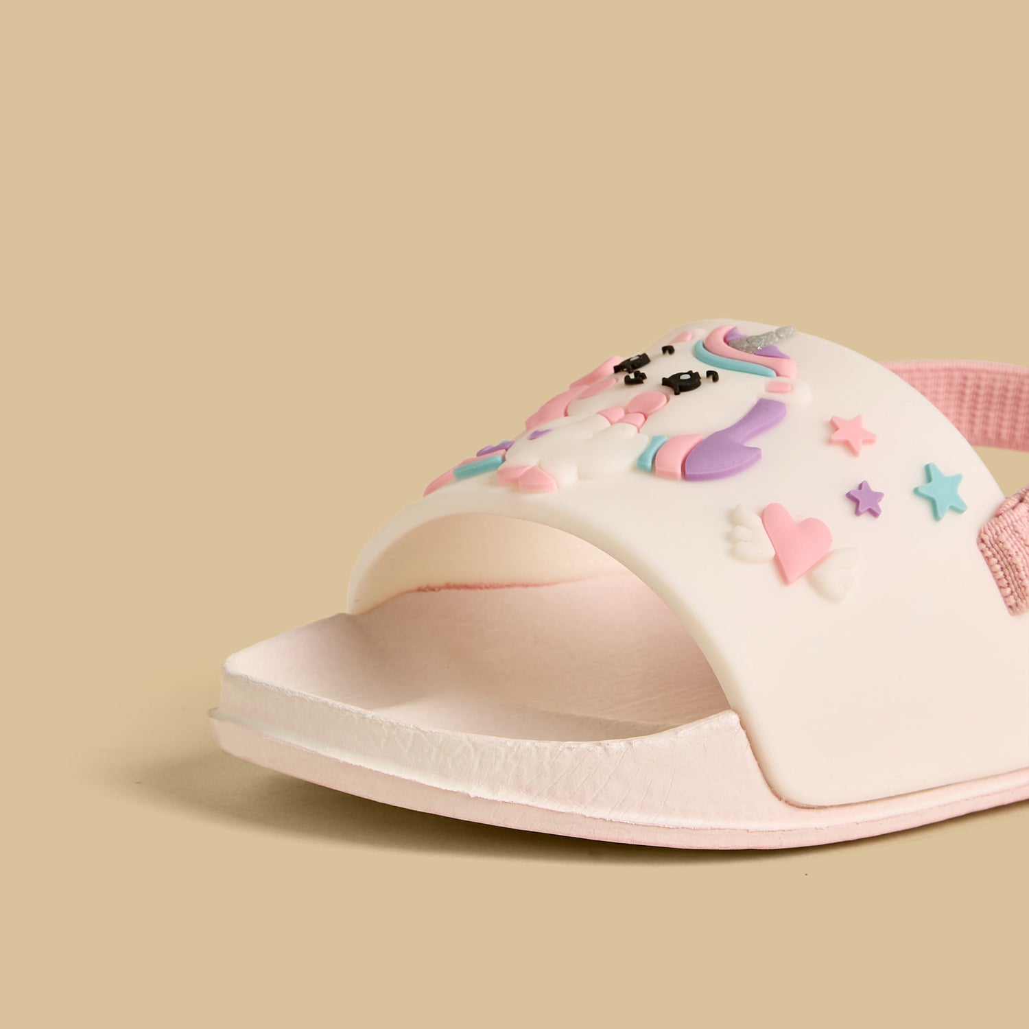 Unicorn Applique Slides