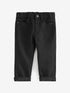 Black Denim Regular Fit Comfort Stretch Jeans (3mths-7yrs) - Black Denim / 12-18 Months (80-86cm)