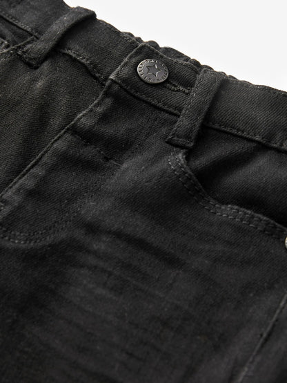 Black Denim Regular Fit Comfort Stretch Jeans (3mths-7yrs) - Size 3-6 Months (62-68cm)