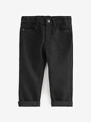 Black Denim Regular Fit Comfort Stretch Jeans (3mths-7yrs) - Size 3-6 Months (62-68cm)