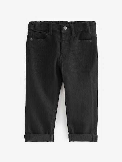 Black Denim Regular Fit Comfort Stretch Jeans (3mths-7yrs) - Size 3-6 Months (62-68cm)