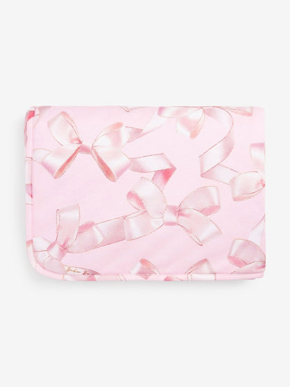Baker by Ted Baker All-Over Bow Print Blanket