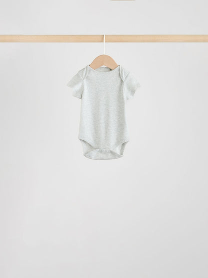Neutral Baby Essential Short Sleeve Bodysuits 5 Pack