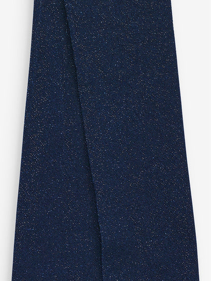 Navy Blue Sparkle Tights - Size Up To 6 Months (50 - 68cm)