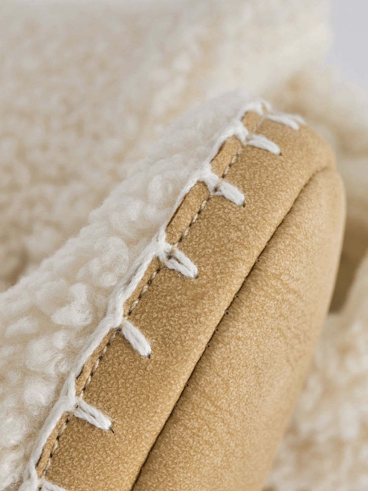 Neutral Cosy Slip-On Baby Shoes (0-24mths)