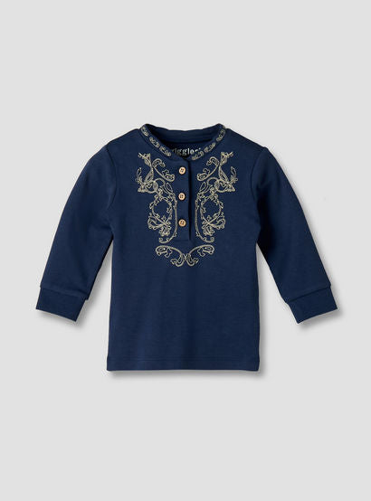 Giggles Cotton Henley Neck Long Sleeve Pyjama Set with Embroidery-baby-boys-clothing-nightwear-pyjamasets-image-8