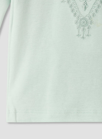 Giggles Cotton Henley Neck Long Sleeve Pyjama Set with Embroidery-baby-boys-clothing-nightwear-pyjamasets-image-8