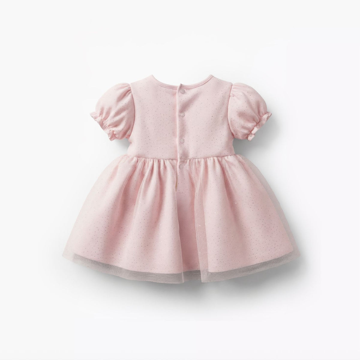 Giggles Round Neck Short Sleeve Dress with Hairband