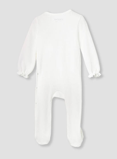 Giggles Lace Accent Closed Feet Sleepsuit with Long Sleeves-baby-girls-clothing-nightwear-sleepsuits-image-2