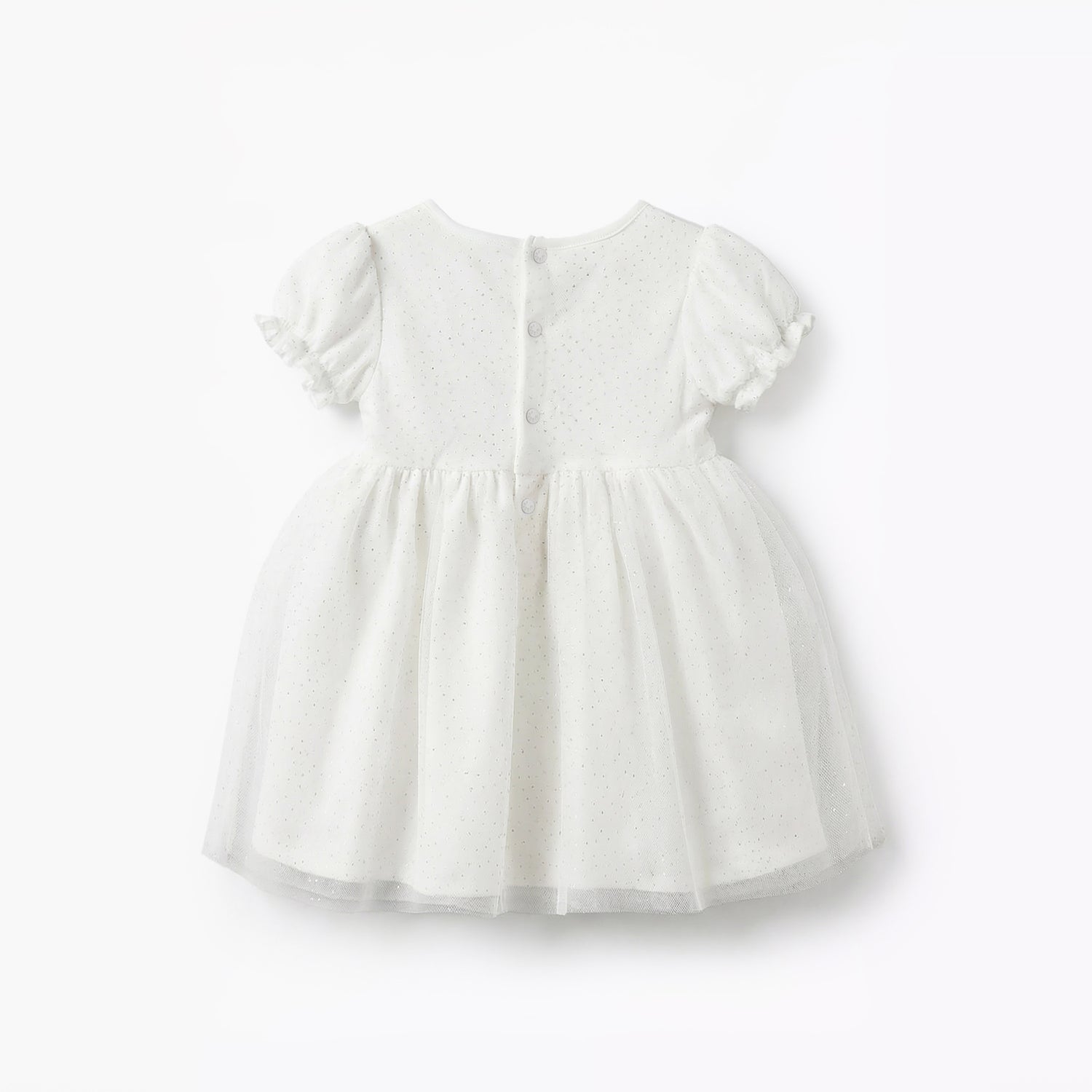 Giggles Round Neck Short Sleeves A-line Dress with Headband