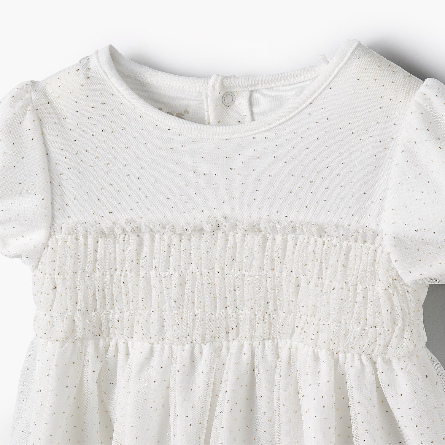 Giggles Round Neck Short Sleeves A-line Dress with Headband