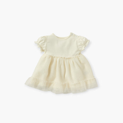 Giggles Butterfly Embellished Dress and Headband Set