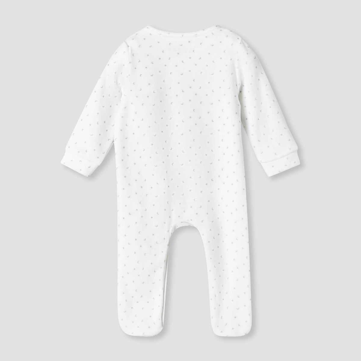 Giggles Long Sleeves Sleepsuit with Bear Applique