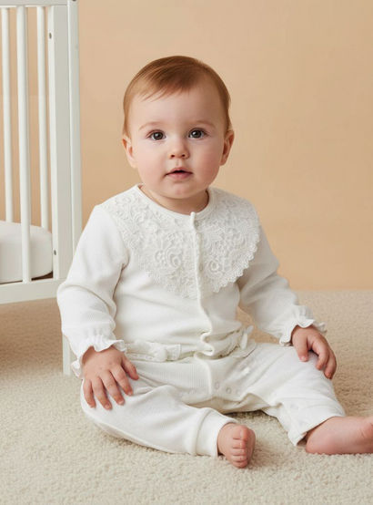 Giggles Lace Panel Sleepsuit with Long Sleeves-baby-girls-clothing-nightwear-sleepsuits-image-8