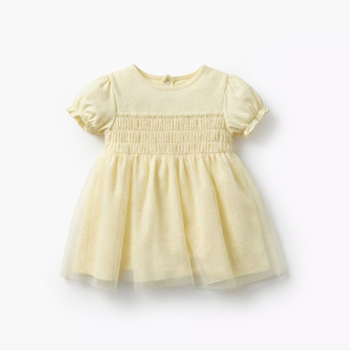 Giggles Round Neck Short Sleeve Dress with Hairband