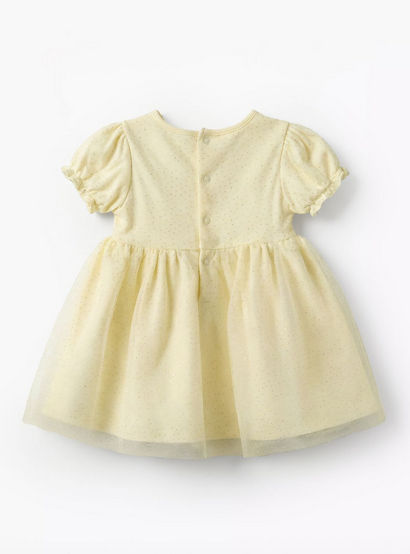 Giggles Round Neck Short Sleeve Dress with Hairband-baby-girls-clothing-dressesandjumpsuits-image-4