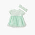 Giggles Butterfly Embellished Dress and Headband Set