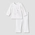 Giggles Long Sleeves Pyjama Set with Bear Applique