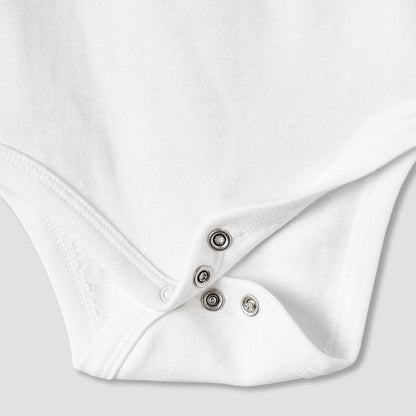 Pack of 2 Juniors Round Neck Sleeveless Bodysuit with Snap Button Closure
