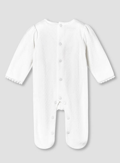 Giggles Round Neck Long Sleeves Sleepsuit with Butterfly Applique-baby-girls-clothing-nightwear-sleepsuits-image-2