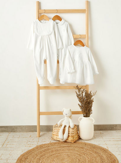 Giggles Round Neck Long Sleeves Sleepsuit with Butterfly Applique-baby-girls-clothing-nightwear-sleepsuits-image-6