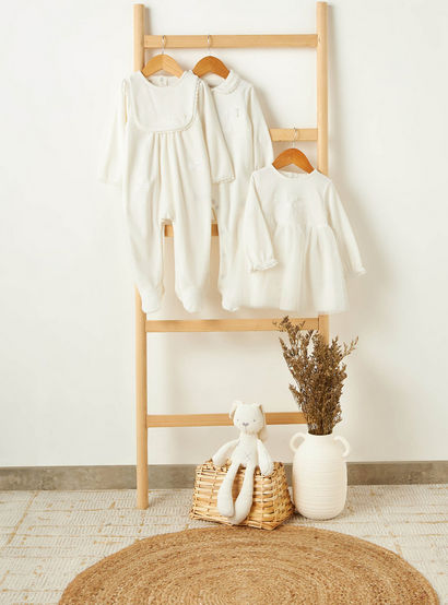 Giggles Round Neck Long Sleeves A-line Dress with Butterfly Applique-baby-girls-clothing-dressesandjumpsuits-image-7