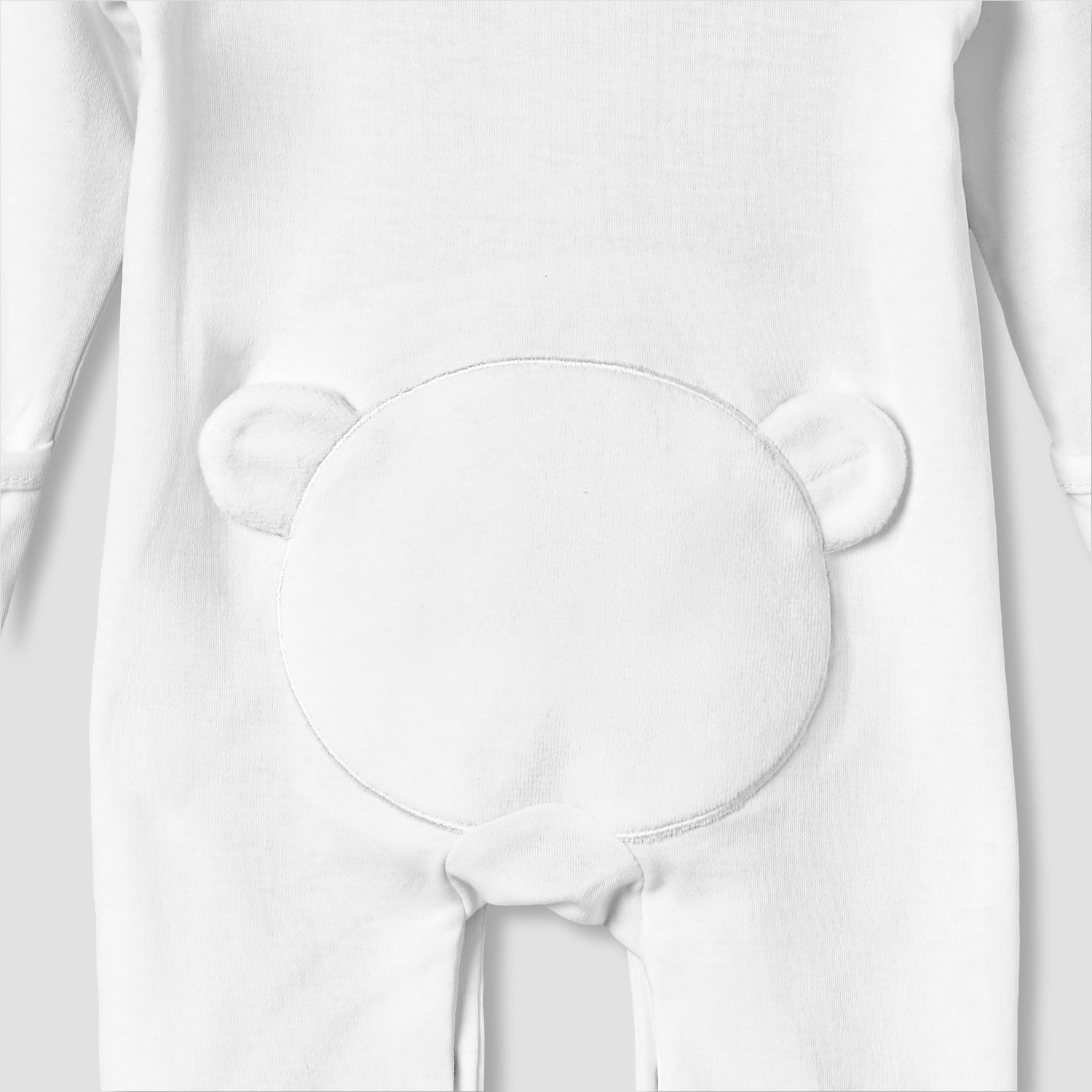 Giggles Cotton Collared Long Sleeves Sleepsuit with Embroidery