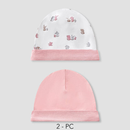Pack of 2 Juniors Cap with Assorted Print