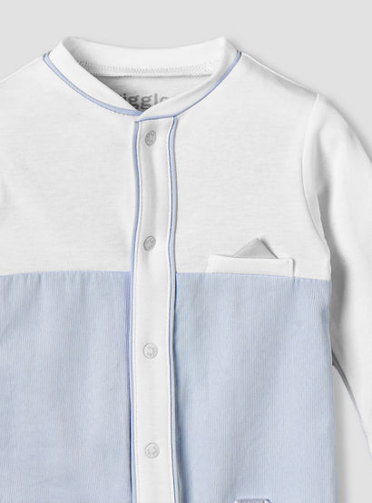 Giggles Cotton Round Neck Long Sleeves Sleepsuit with Pocket Square Detail-baby-boys-clothing-nightwear-sleepsuits-image-3