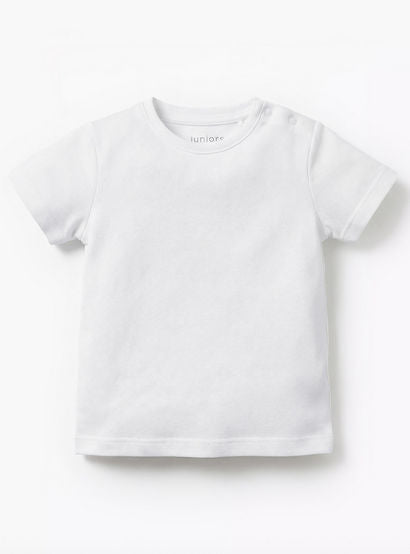 Juniors Round Neck Short Sleeves T-shirt and Dungaree Set with Stripes-baby-boys-clothing-setsandcoords-image-4