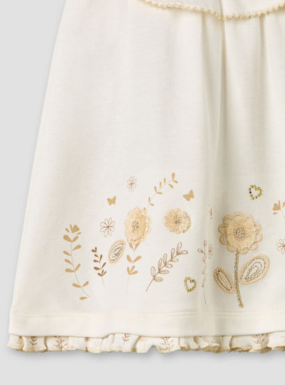 Giggles Round Neck Sleeveless A-line Dress with Embroidered Design-baby-girls-clothing-dressesandjumpsuits-image-4