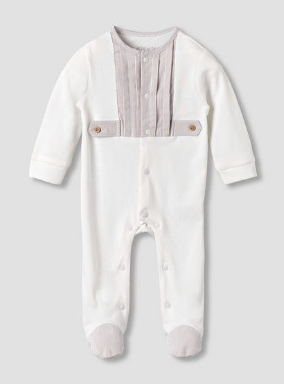 Giggles Cotton Round Neck Long Sleeves Sleepsuit with Snap Button Closure-baby-boys-clothing-nightwear-sleepsuits-image-2
