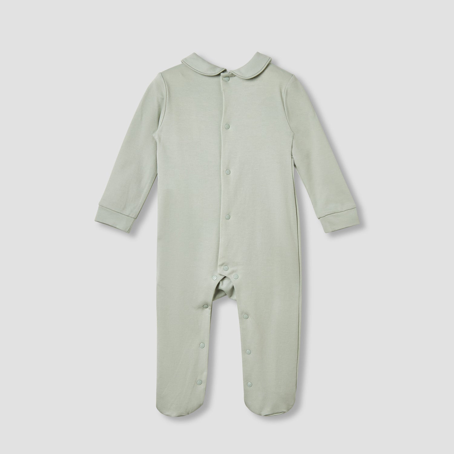 Giggles Pintuck Closed Feet Sleepsuit with Long Sleeves