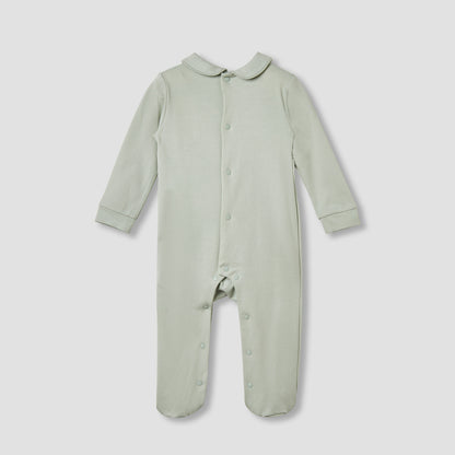 Giggles Pintuck Closed Feet Sleepsuit with Long Sleeves