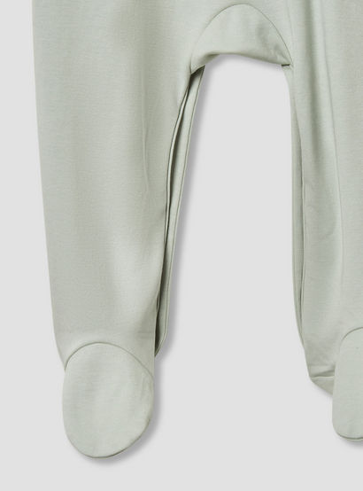 Giggles Pintuck Closed Feet Sleepsuit with Long Sleeves-baby-boys-clothing-nightwear-sleepsuits-image-5