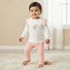 Juniors Cotton Round Neck Long Sleeves Pyjama Set with Graphic Print - Pink / 12-18 mths